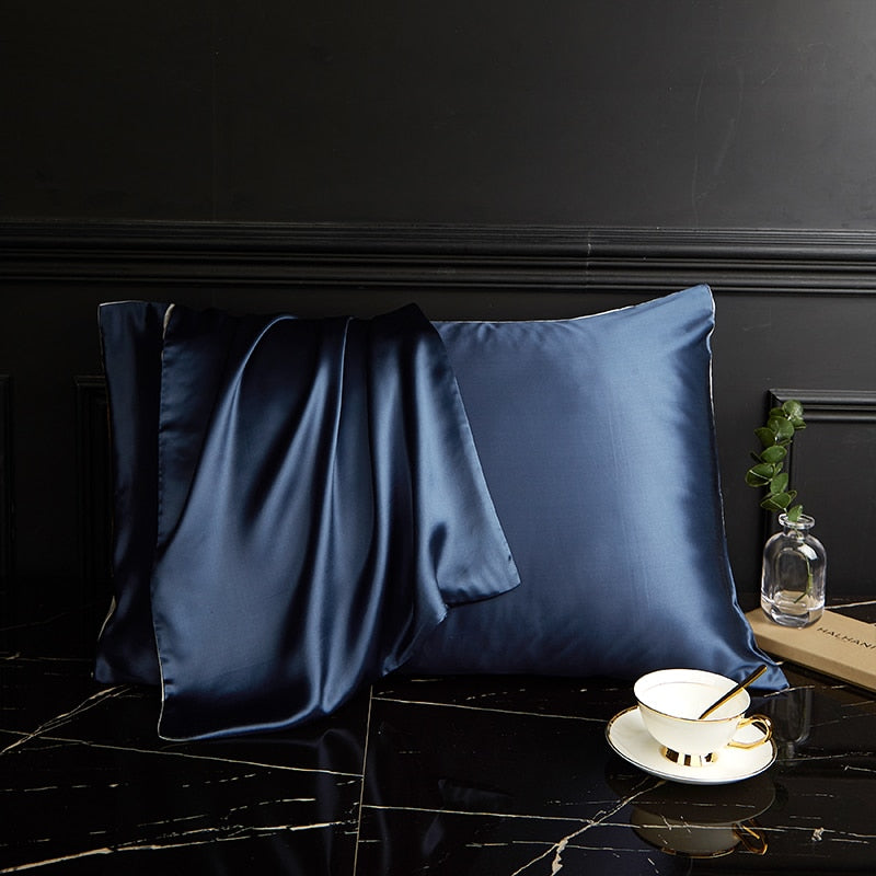 VELVORA SILK – Taie d'oreiller en soie de mûrier et Tencel