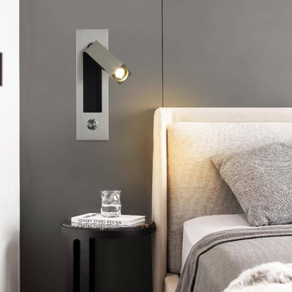 LectoLuce – Design wandlamp leeslamp LED vierkant voor optimale leeservaring