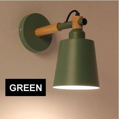 Nordic Fusion – LED wandlamp van hout en metaal design