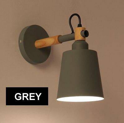 Nordic Fusion – LED wandlamp van hout en metaal design