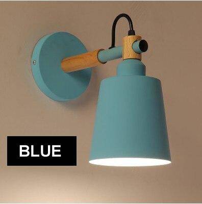 Nordic Fusion – LED wandlamp van hout en metaal design