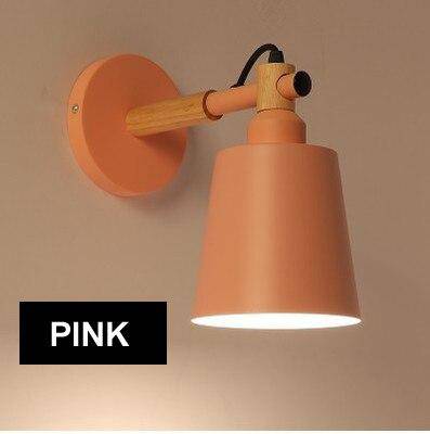 Nordic Fusion – LED wandlamp van hout en metaal design