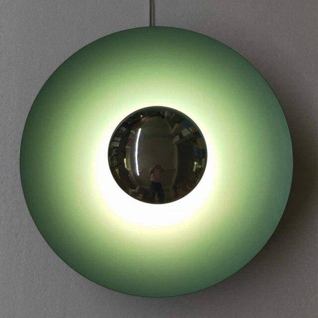 PorchLuxe – Applique murale LED en disque coloré