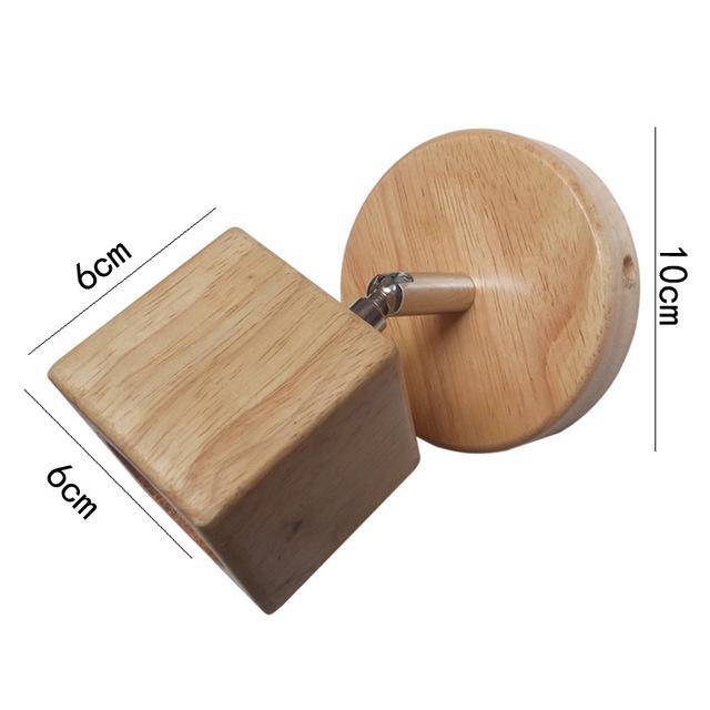 OakFlex – verstelbare houten wandlamp eikenhout