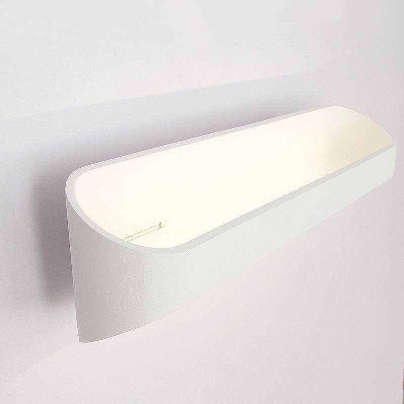 LumiBlanc – LED wandlamp in wit aluminium