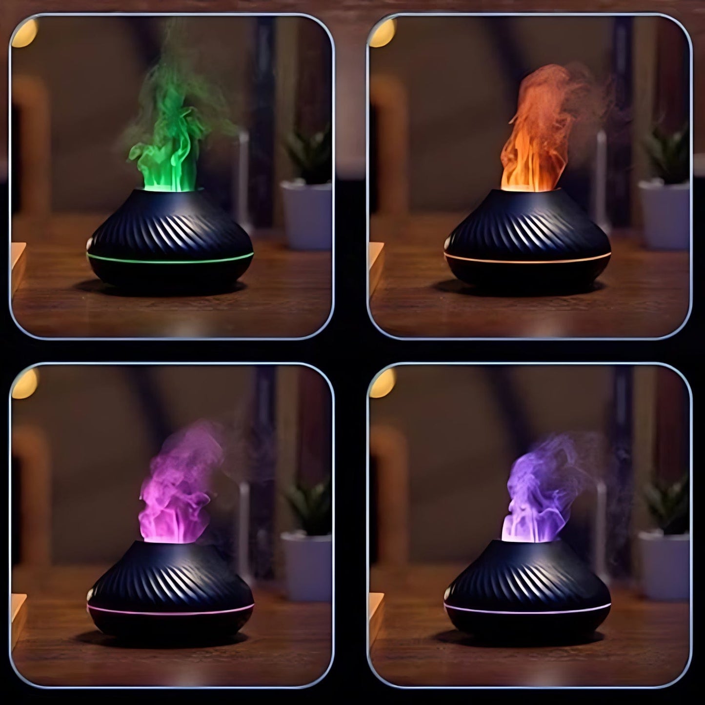 VolcaZen - Nachtlampje Vulkanische Diffuser voor Essentiële Oliën