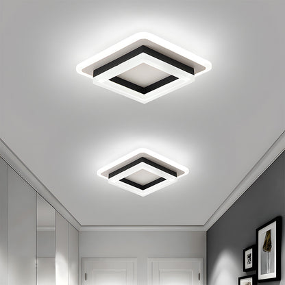 Quadralux | Moderne vierkante LED-plafondlamp voor binnengebruik