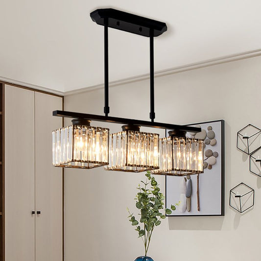 LinéaVerre | Noordse Multi-Kop Hanglamp van Glas en Metaal
