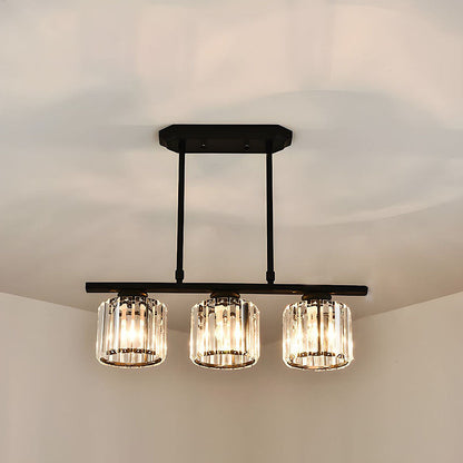LinéaVerre | Noordse Multi-Kop Hanglamp van Glas en Metaal