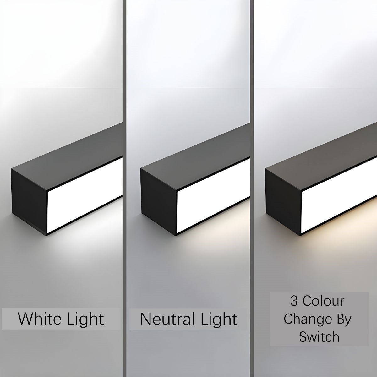 Linéora | Plafonnier LED Linéaire Minimaliste pour Séjour