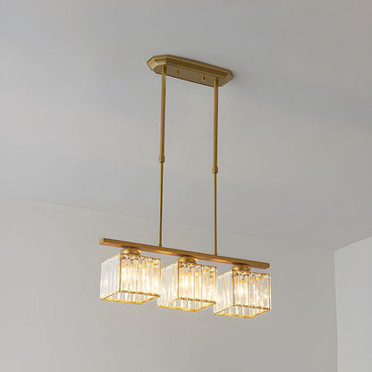 LinéaVerre | Noordse Multi-Kop Hanglamp van Glas en Metaal