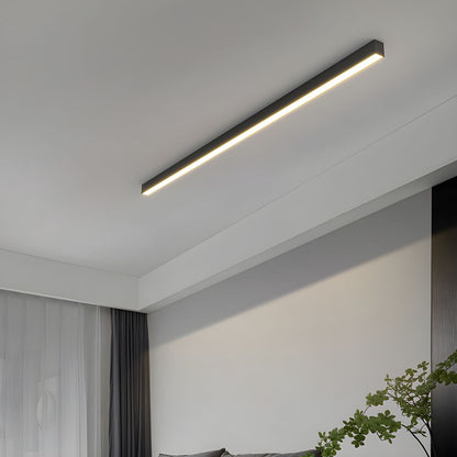 Linéora | Plafonnier LED Linéaire Minimaliste pour Séjour