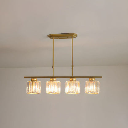 LinéaVerre | Noordse Multi-Kop Hanglamp van Glas en Metaal