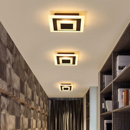 GLOVALUX CORE – Moderne LED-plafondlamp in acryl