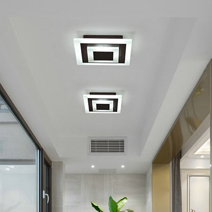 GLOVALUX CORE – Moderne LED-plafondlamp in acryl
