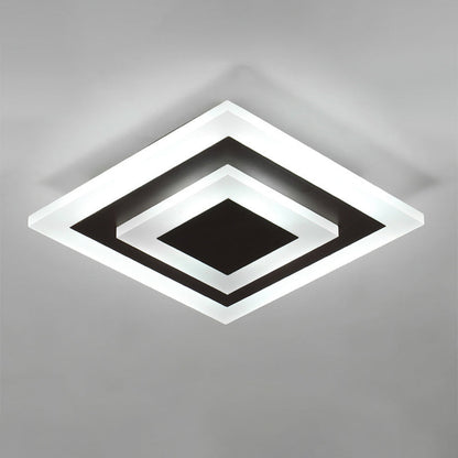 GLOVALUX CORE – Moderne LED-plafondlamp in acryl