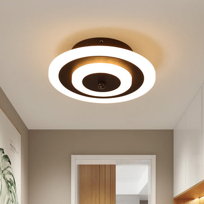 GLOVALUX CORE – Moderne LED-plafondlamp in acryl