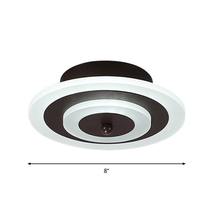 GLOVALUX CORE – Moderne LED-plafondlamp in acryl