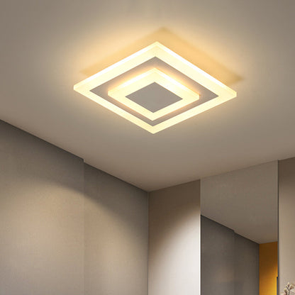 GLOVALUX CORE – Moderne LED-plafondlamp in acryl