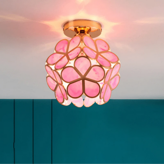 Floraya Luxe Plafondlamp en Glas
