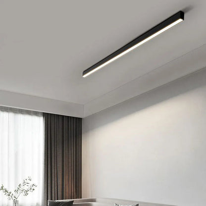 Linéora | Plafonnier LED Linéaire Minimaliste pour Séjour