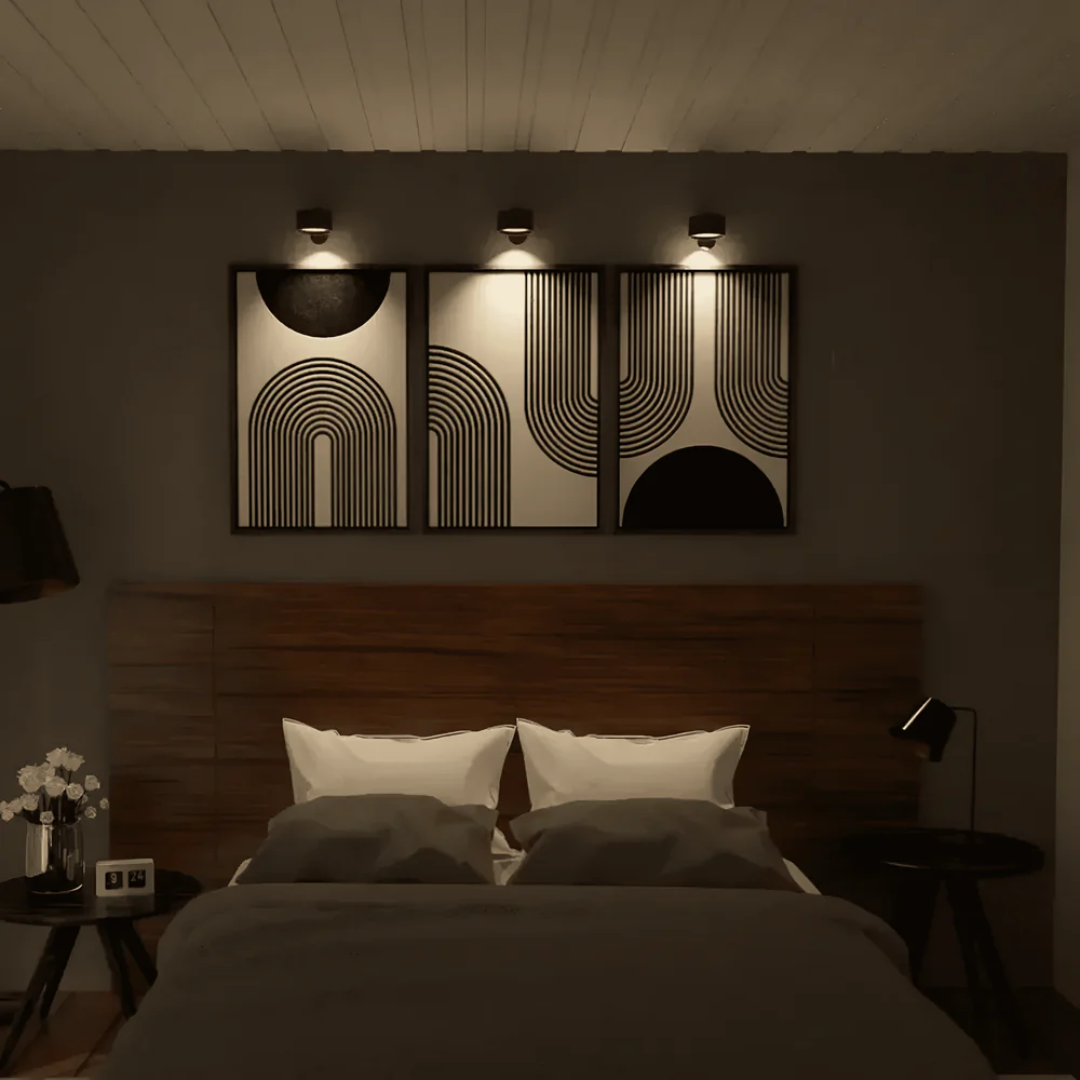 Lunexa Applique LED Sans Fil avec Contrôle Tactile