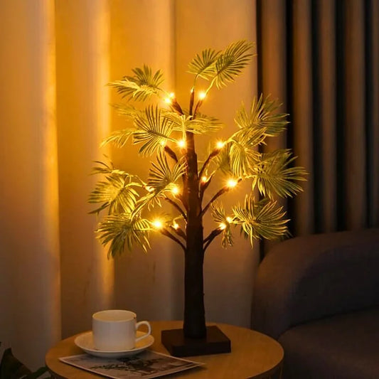 PalmGlow – LED kerstverlichting in de vorm van palmbladeren