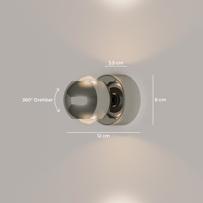 GlowSphere – verfijnde en aanpasbare wandverlichting