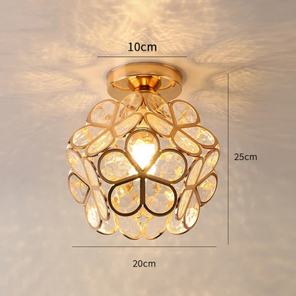 Floraya Luxe Plafondlamp en Glas