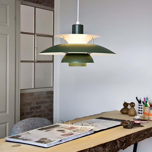 VerdeGlow | Moderne LED-hanglamp Smaragdgroen