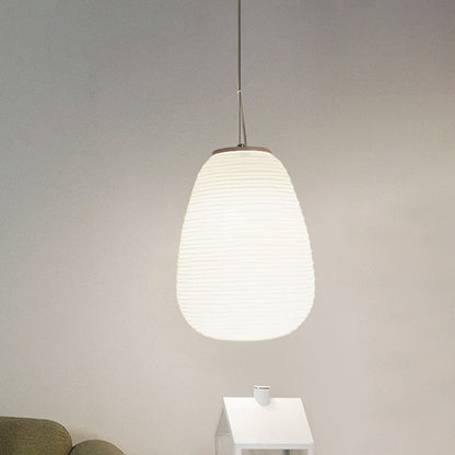 VÉRA – Hanglamp van geribbeld glas met modern design