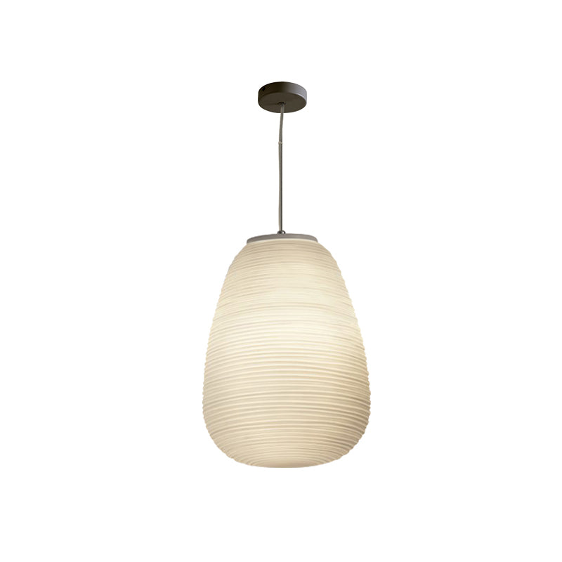 VÉRA – Hanglamp van geribbeld glas met modern design