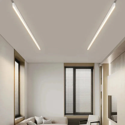 Linéora | Plafonnier LED Linéaire Minimaliste pour Séjour