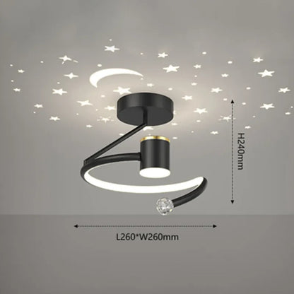 Solenya | Moderne LED-plafondlamp met 3 kleuren
