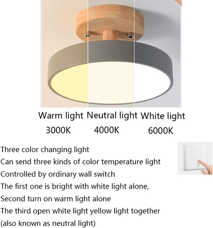 Colora | Plafonnier LED Semi-Encastré aux Finitions Colorées