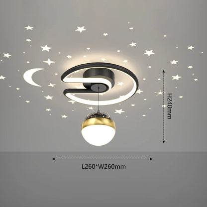 Solenya | Moderne LED-plafondlamp met 3 kleuren