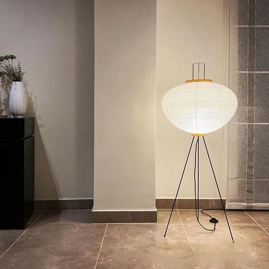 PapierZen – Lampadaire van Rijstpapier