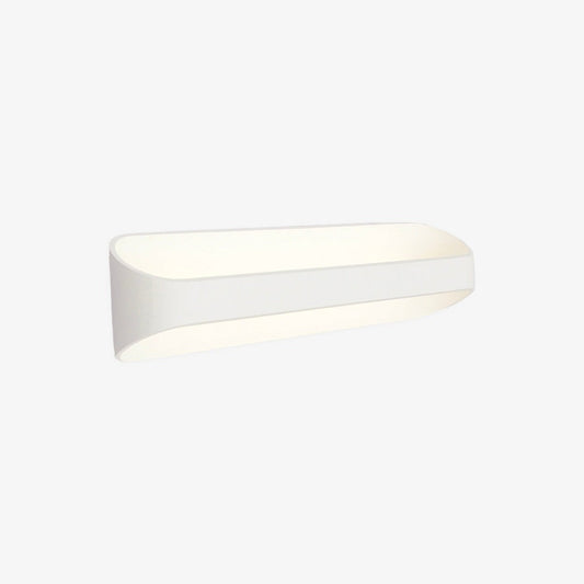 LumiBlanc – LED wandlamp in wit aluminium