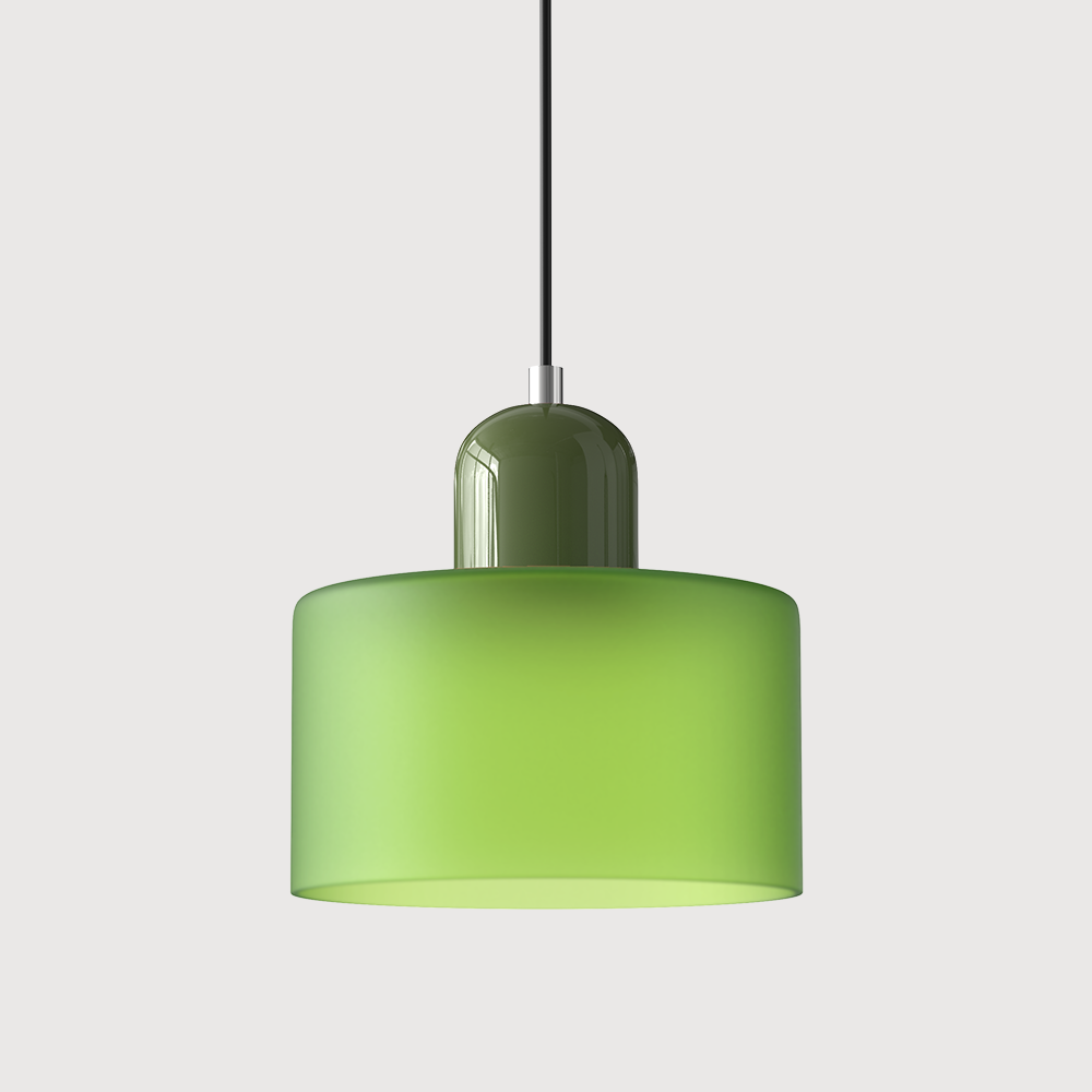 VitraLuxe – Lampe Suspendue en Verre Inspirée du Bauhaus