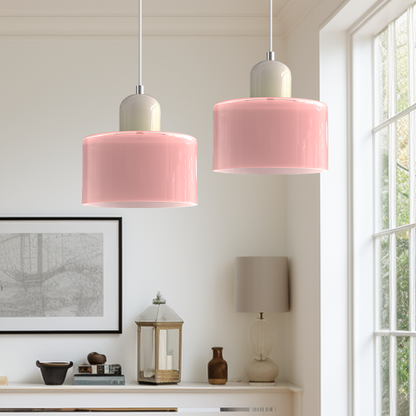 VitraLuxe – Lampe Suspendue en Verre Inspirée du Bauhaus