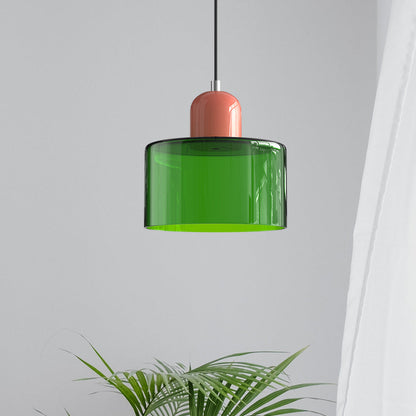 VitraLuxe – Lampe Suspendue en Verre Inspirée du Bauhaus