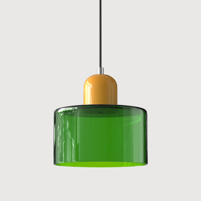 VitraLuxe – Lampe Suspendue en Verre Inspirée du Bauhaus