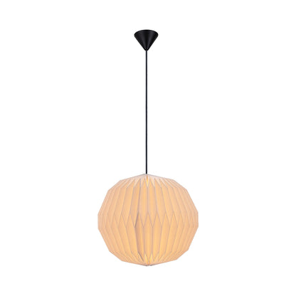 SoftGlow | Plafondlamp Abat-jour van Papier in Retrostijl