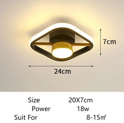 Solarys | Moderne LED-plafondlamp met instelbare helderheid