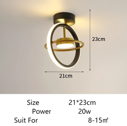 Solarys | Moderne LED-plafondlamp met instelbare helderheid