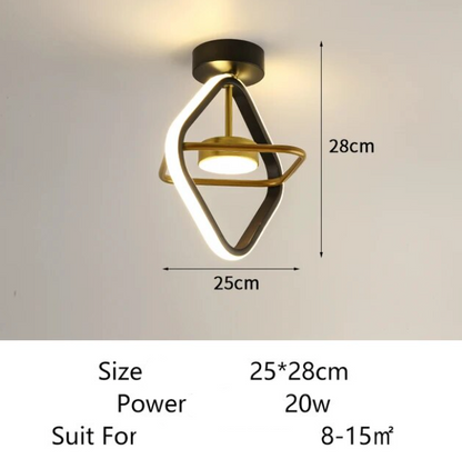 Solarys | Moderne LED-plafondlamp met instelbare helderheid