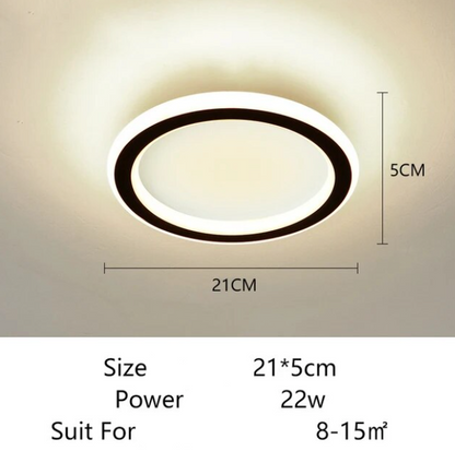 Solarys | Moderne LED-plafondlamp met instelbare helderheid