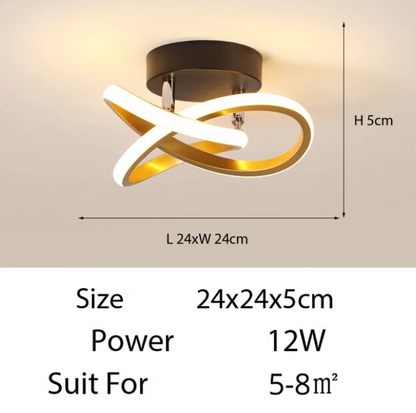 Solarys | Moderne LED-plafondlamp met instelbare helderheid