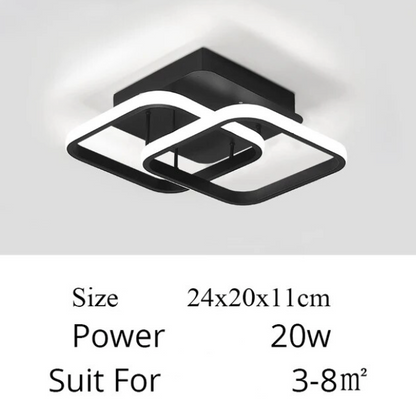 Solarys | Moderne LED-plafondlamp met instelbare helderheid