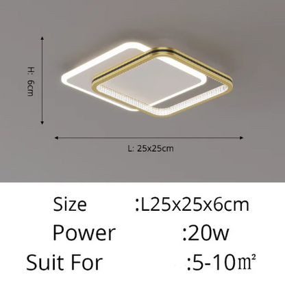 Stellarix | Moderne LED-plafondlamp met dimbare intensiteit